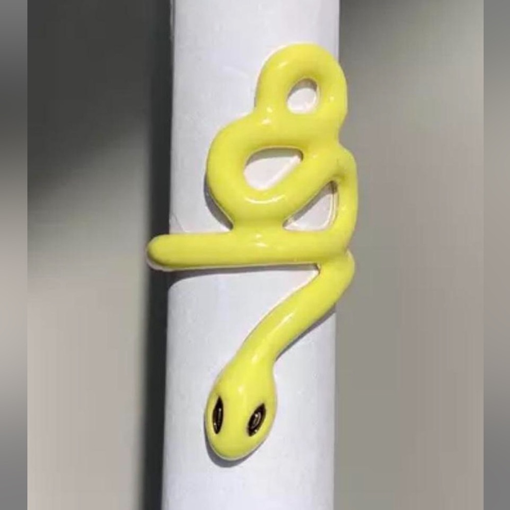 Yellow Snake Ring